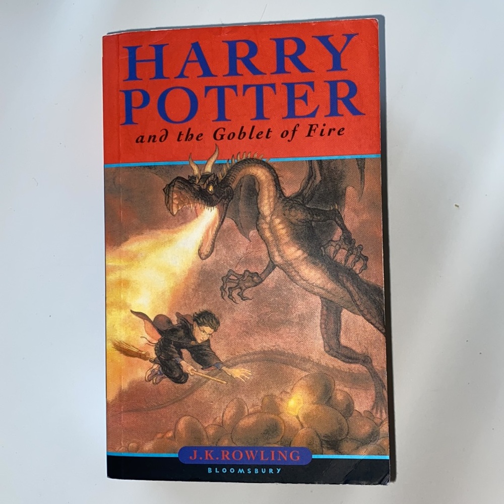Harry Potter and the Goblet of Fire, paperback